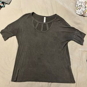 Vanilla Bay Dark Gray Blouse